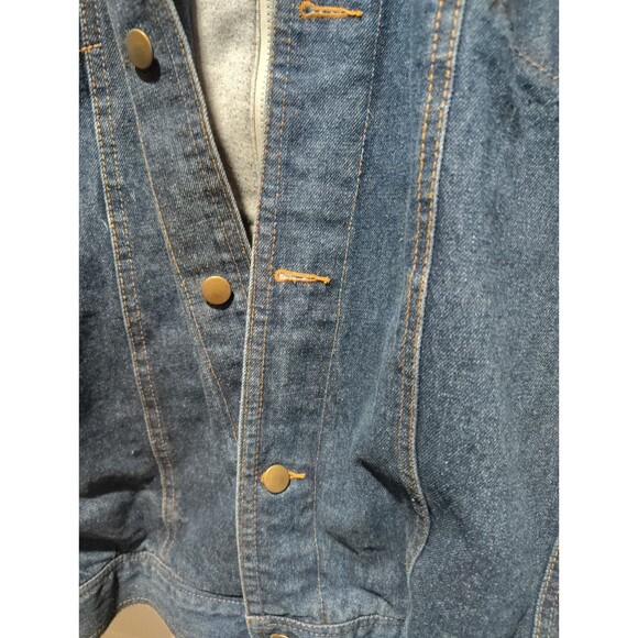 N 40 Gear Jean Jacket Insulated Hooded Mens 4X Outdoor Lodge Heavy-duty Winter - Picture 4 of 11